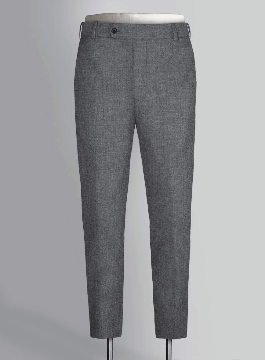 Bristol Gray Grid Suit - StudioSuits