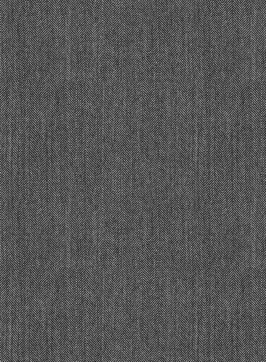 Bristol Gray Herringbone Suit - StudioSuits