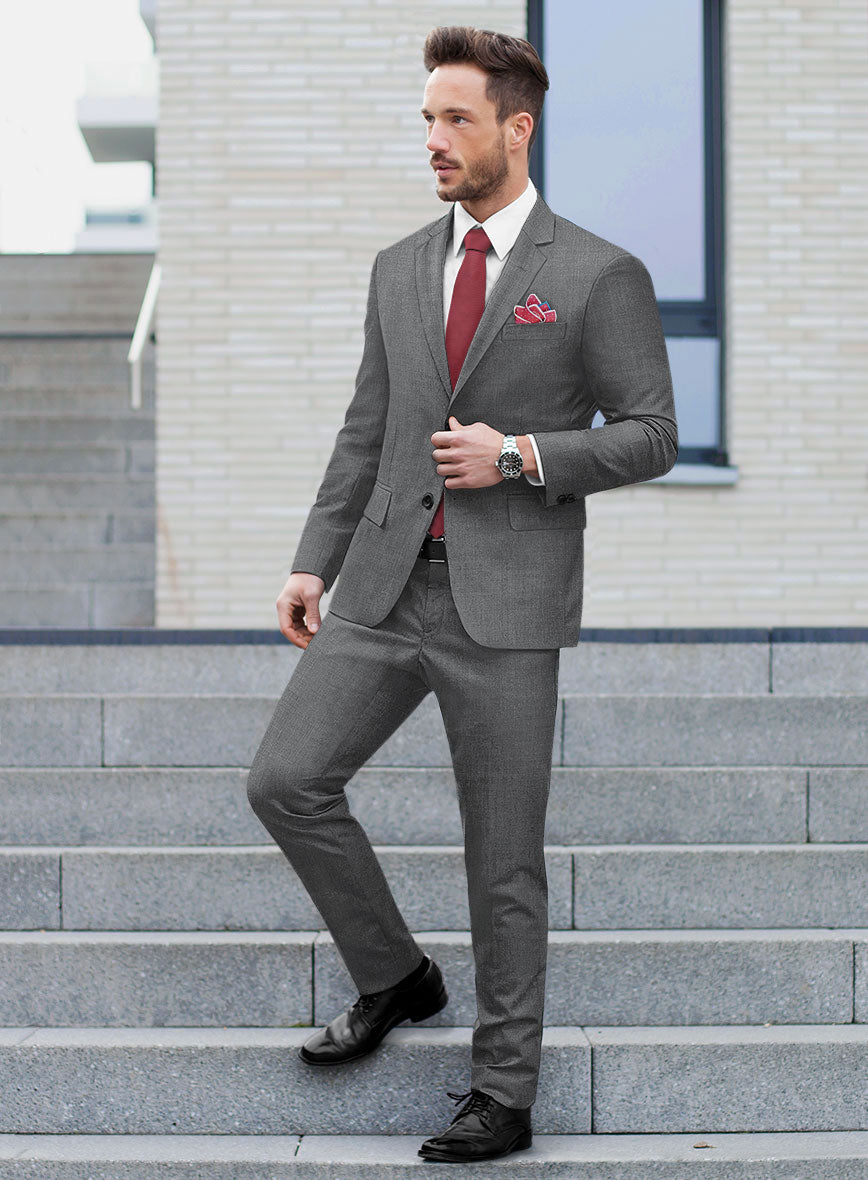 Bristol Mid Gray Suit - StudioSuits