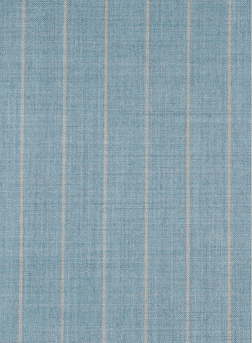Bristol Ice Blue Rope Stripe Suit - StudioSuits