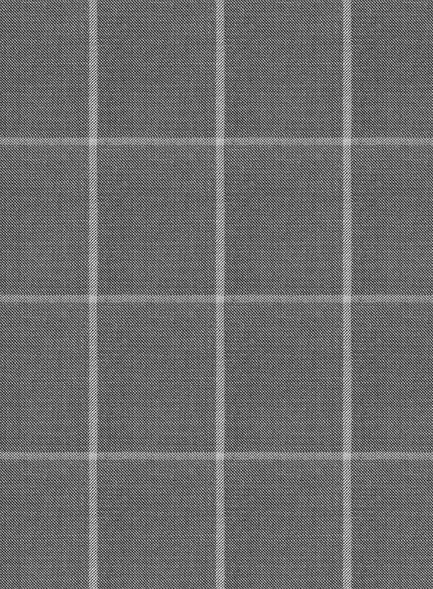 Bristol Lenato Gray Checks Suit - StudioSuits