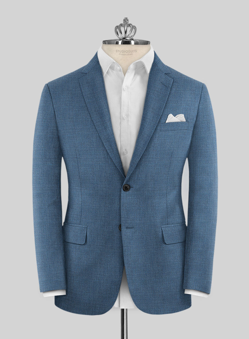 Bristol Nailhead Rich Blue Jacket - StudioSuits