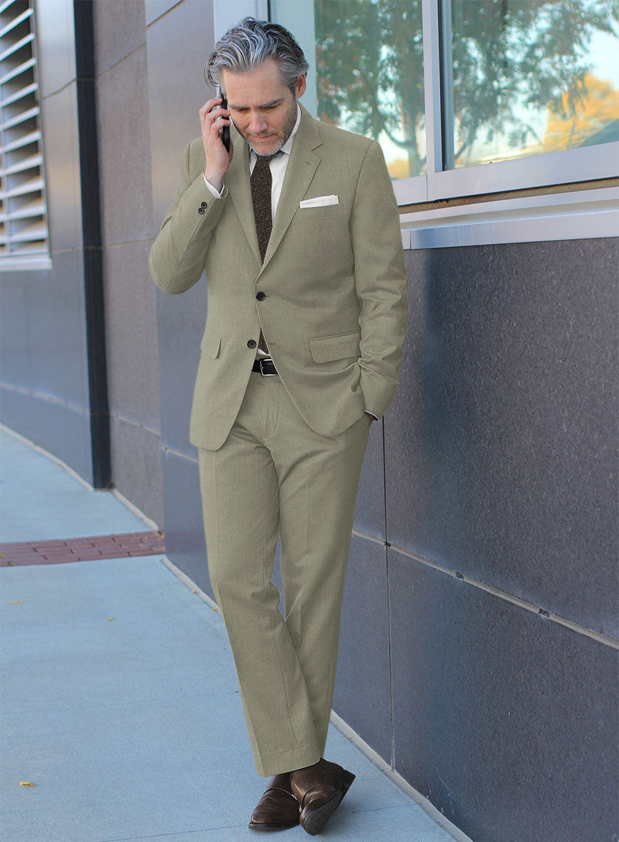 Bristol Olive Gray Suit