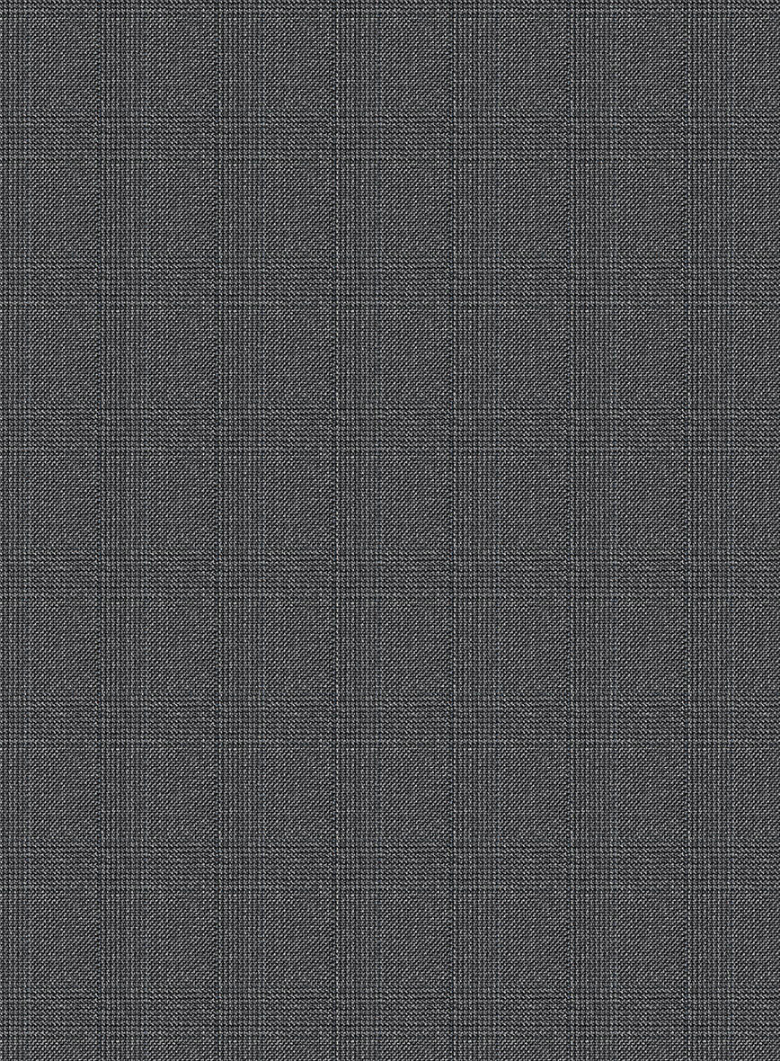 Bristol Puben Gray Checks Suit - StudioSuits