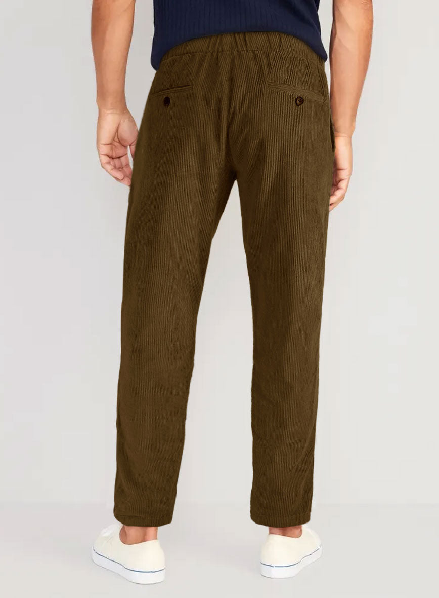 Easy Pants Brown Corduroy - StudioSuits