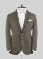 Brown Herringbone Suit - StudioSuits