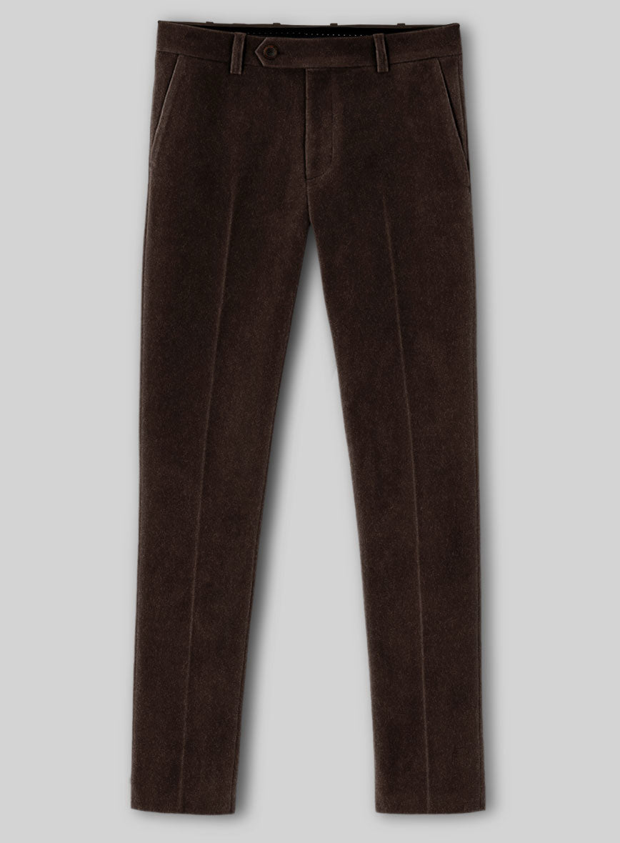 Brown Velvet Pants – StudioSuits