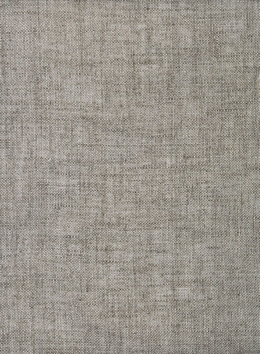 Brown Washed Siena Delave Linen Shirt - StudioSuits