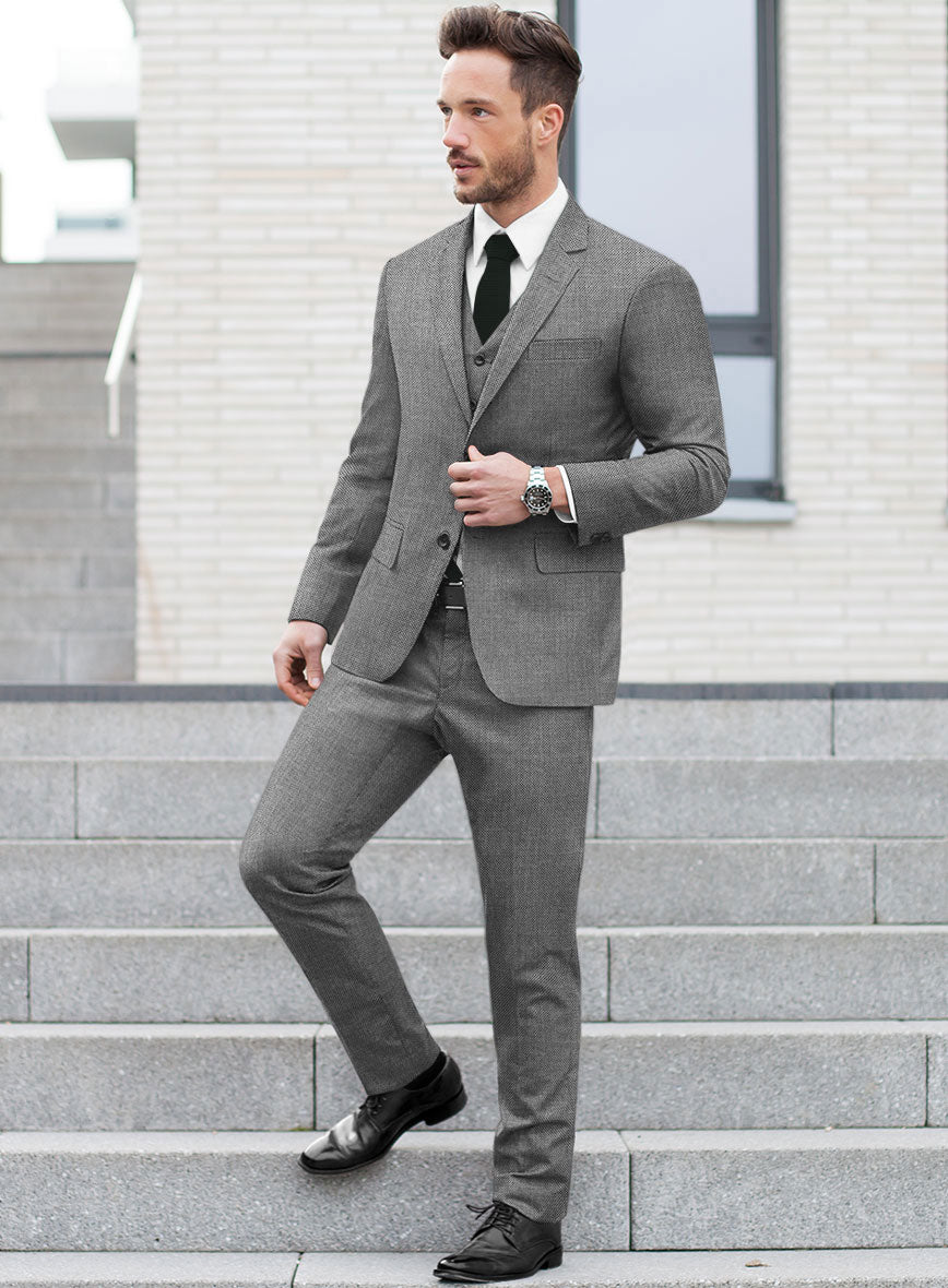 Bristol Classic Birdseye Suit - StudioSuits