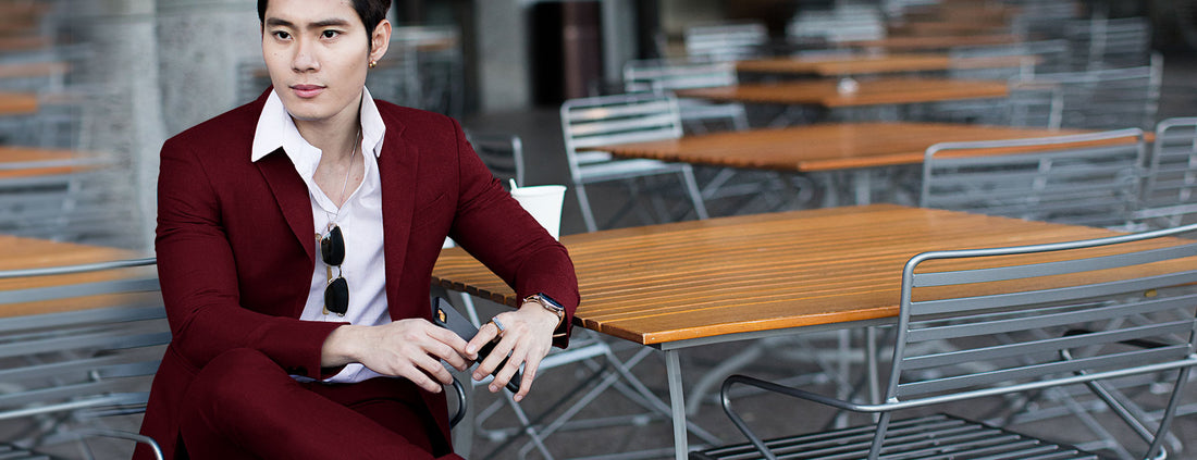 How to Pull Off a Maroon Suit: Styling Tips for Men - Oliver Wicks