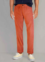Easy Pants Burnt Orange Corduroy - StudioSuits