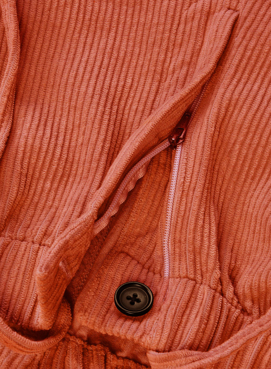 Easy Pants Burnt Orange Corduroy - StudioSuits