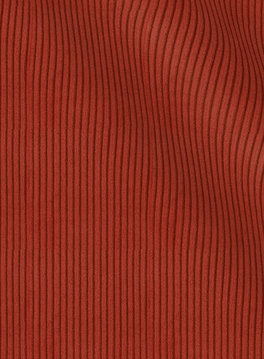 Burnt Sienna Corduroy Jacket - StudioSuits