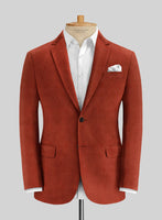 Burnt Sienna Thick Corduroy Suit - StudioSuits