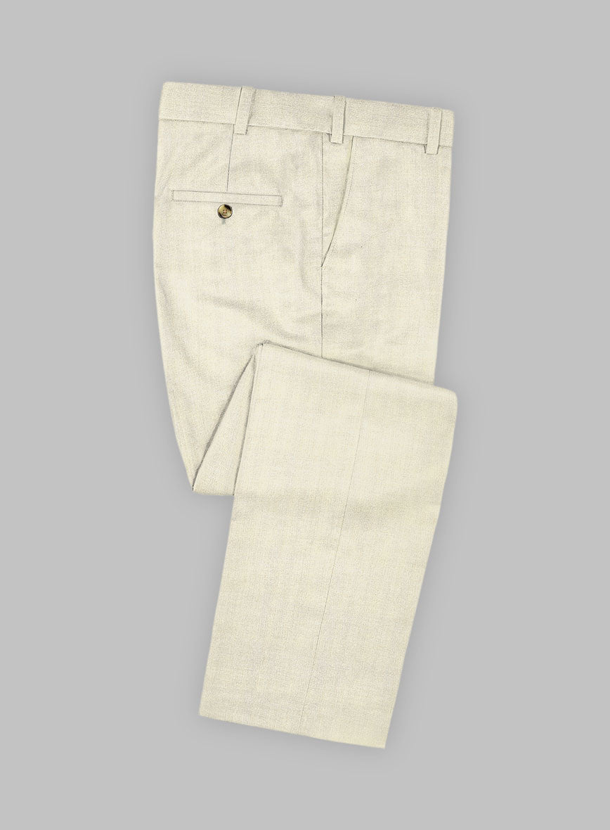 Caccioppoli Sun Dream Perpe Fawn Wool Pants – StudioSuits