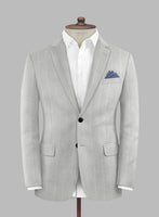 Caccioppoli Sun Dream Aistun Gray Wool Silk Suit - StudioSuits