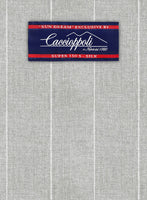 Caccioppoli Sun Dream Aistun Gray Wool Silk Suit - StudioSuits