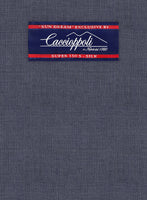 Caccioppoli Sun Dream Cobalt Blue Wool Silk Jacket - StudioSuits