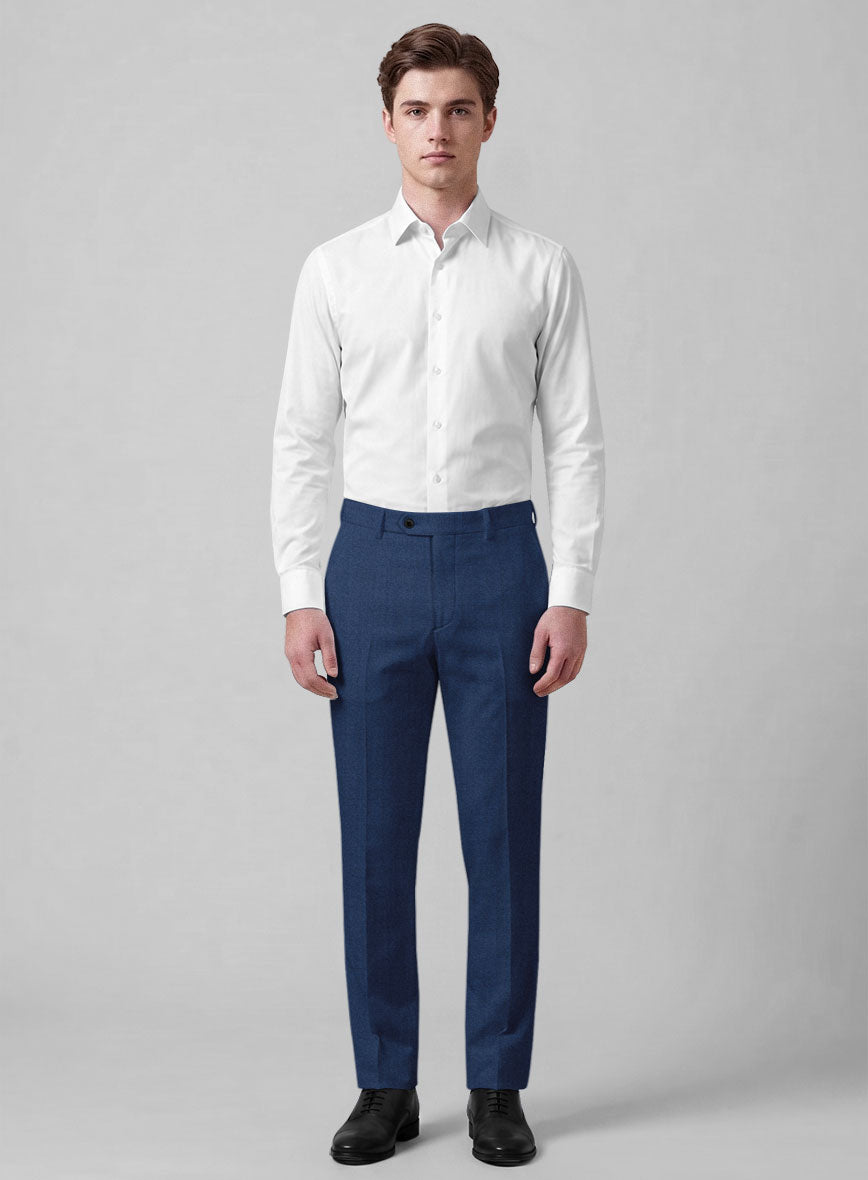 Caccioppoli Sun Dream Afarie Dark Blue Wool Suit - StudioSuits