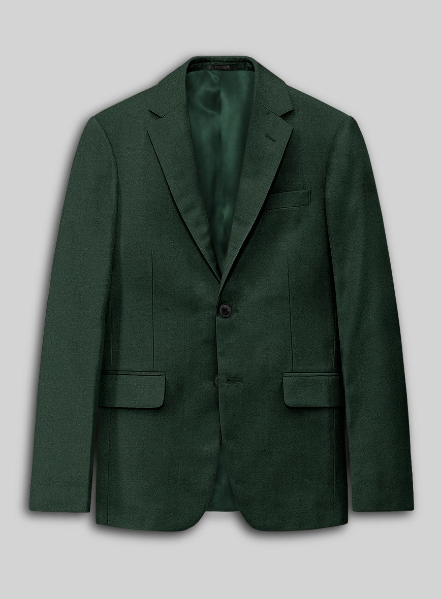 Caccioppoli Sun Dream Green Wool Silk Suit - StudioSuits
