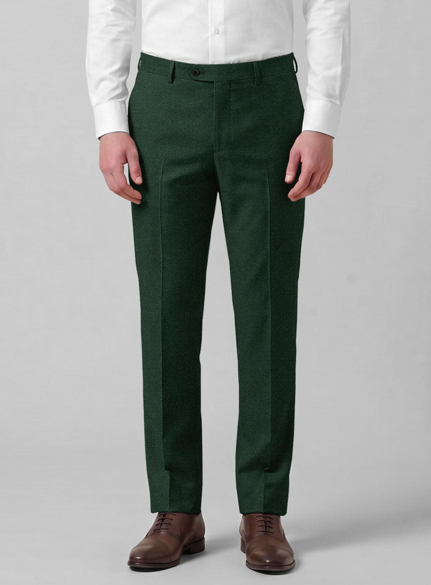 Caccioppoli Sun Dream Green Wool Silk Suit - StudioSuits