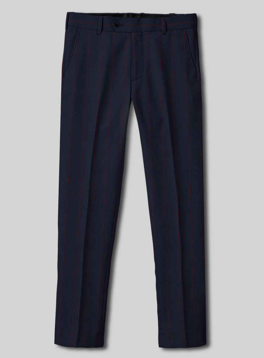 Caccioppoli Sun Dream Grezo Dark Blue Wool Silk Suit - StudioSuits