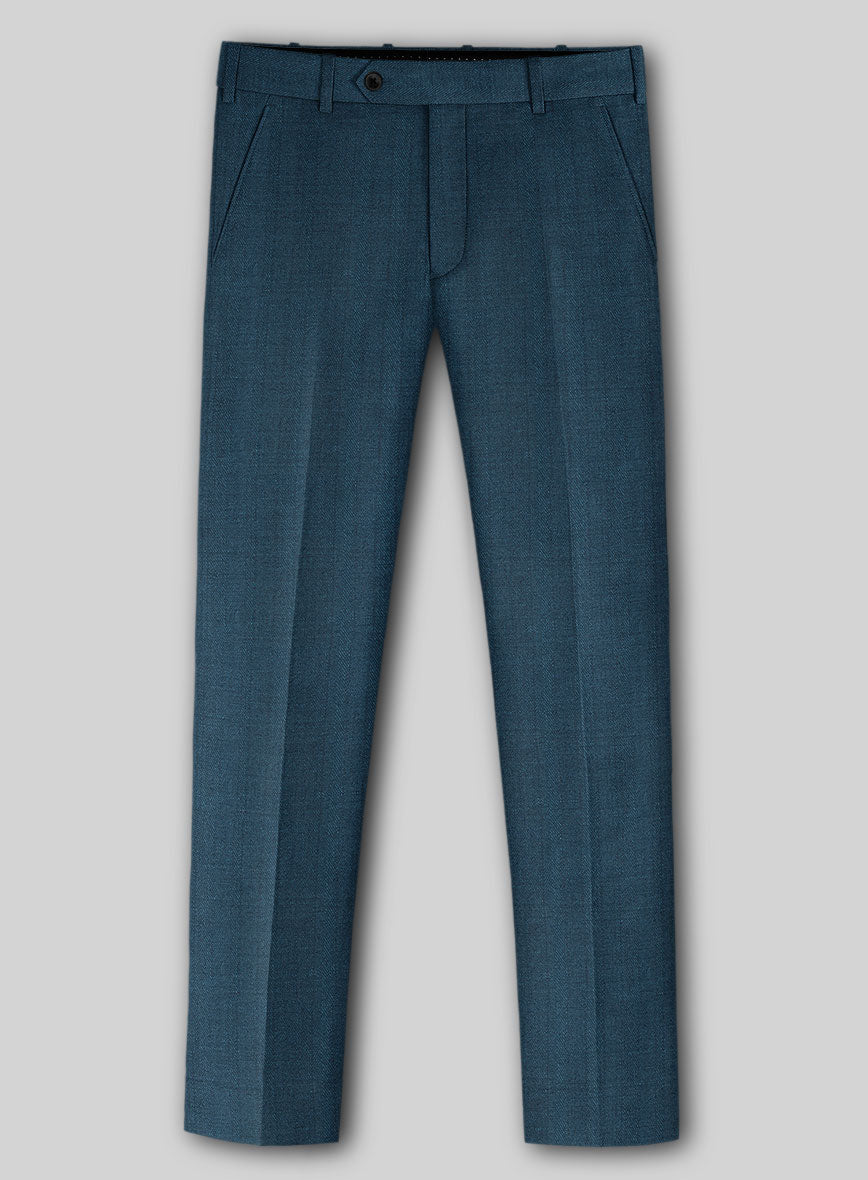 Caccioppoli Sun Dream Isano Blue Wool Suit - StudioSuits