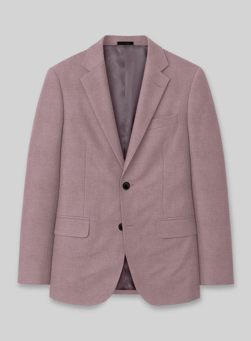 Caccioppoli Sun Dream Oriental Pink Wool Silk Suit - StudioSuits