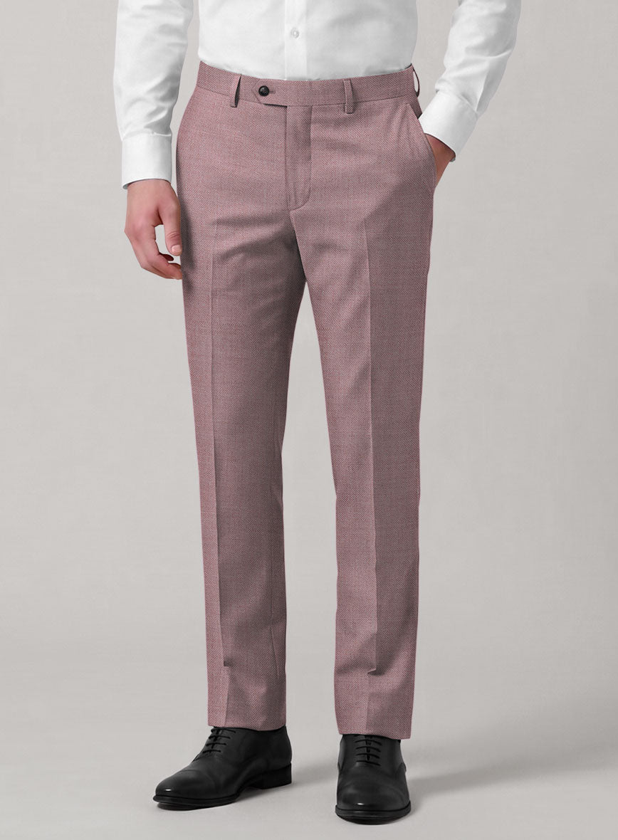 Caccioppoli Sun Dream Oriental Pink Wool Silk Suit - StudioSuits