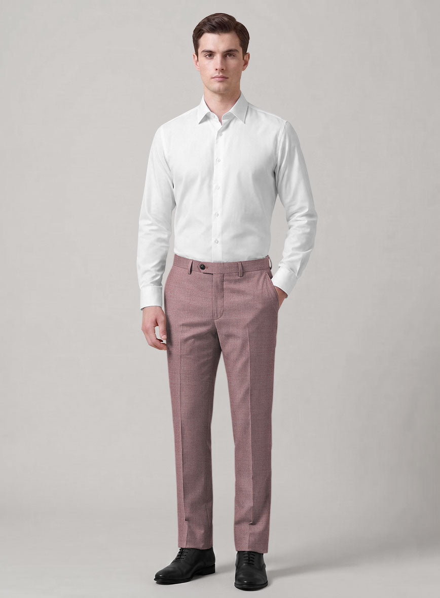 Caccioppoli Sun Dream Oriental Pink Wool Silk Suit - StudioSuits