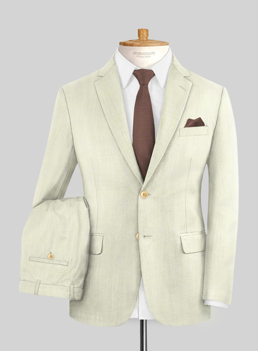 Caccioppoli Sun Dream Perpe Fawn Wool Suit - StudioSuits