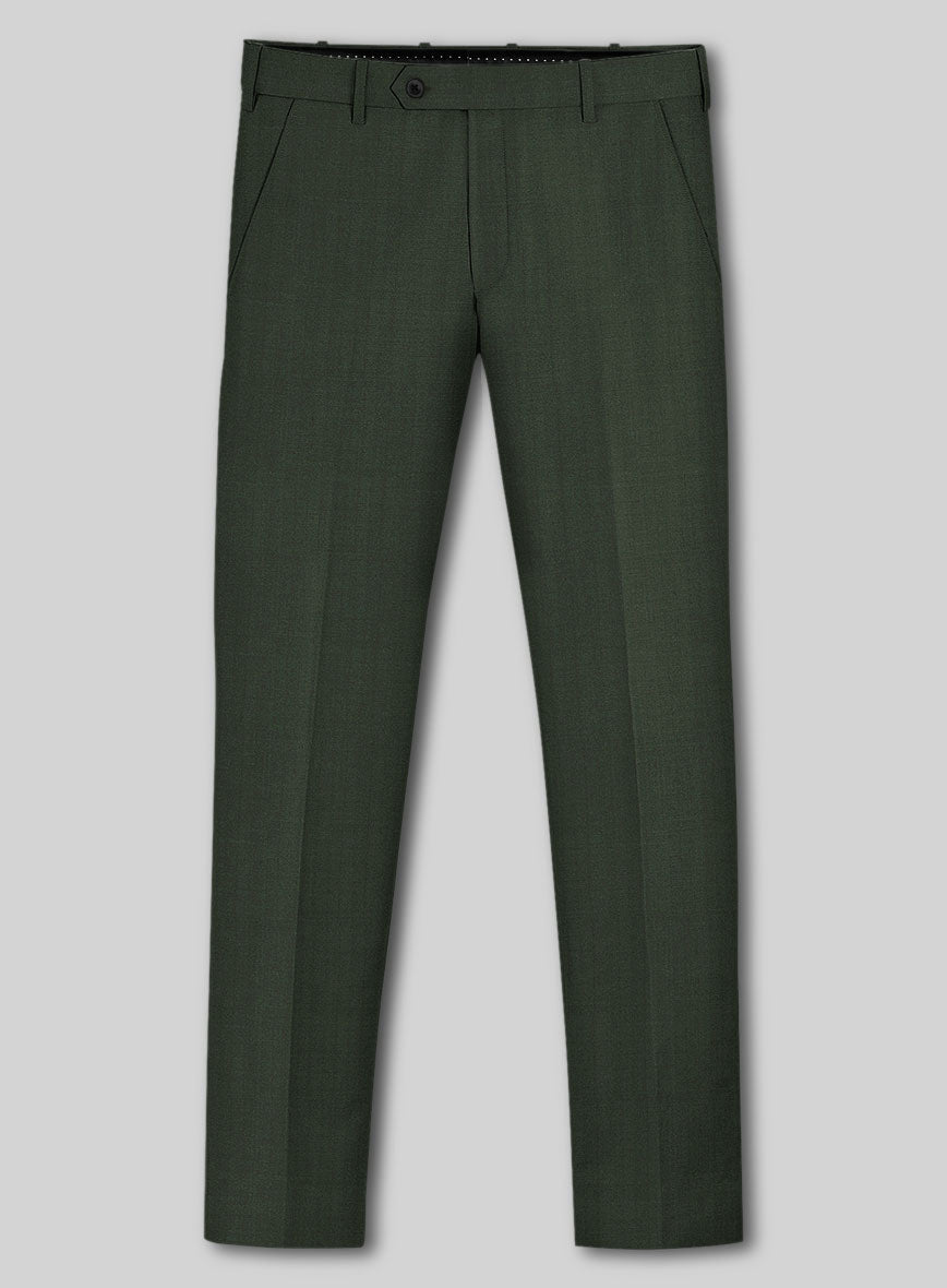 Caccioppoli Sun Dream Siuco Green Wool Suit - StudioSuits