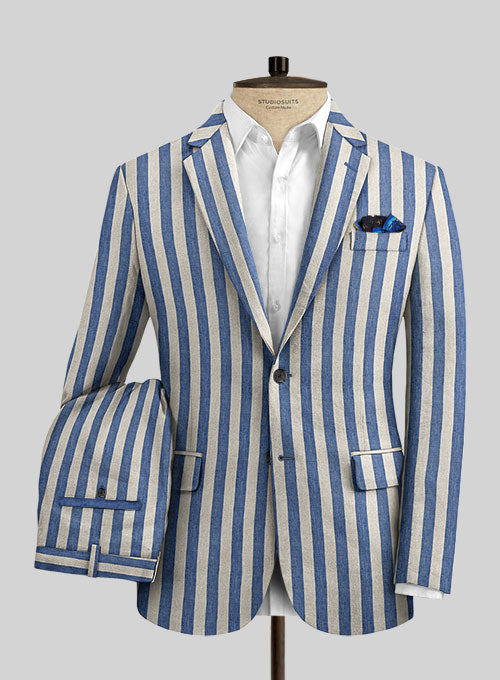 Caccioppoli Cayola Linen Suit - StudioSuits