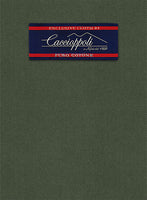 Caccioppoli Cotton Drill Green Pants - StudioSuits