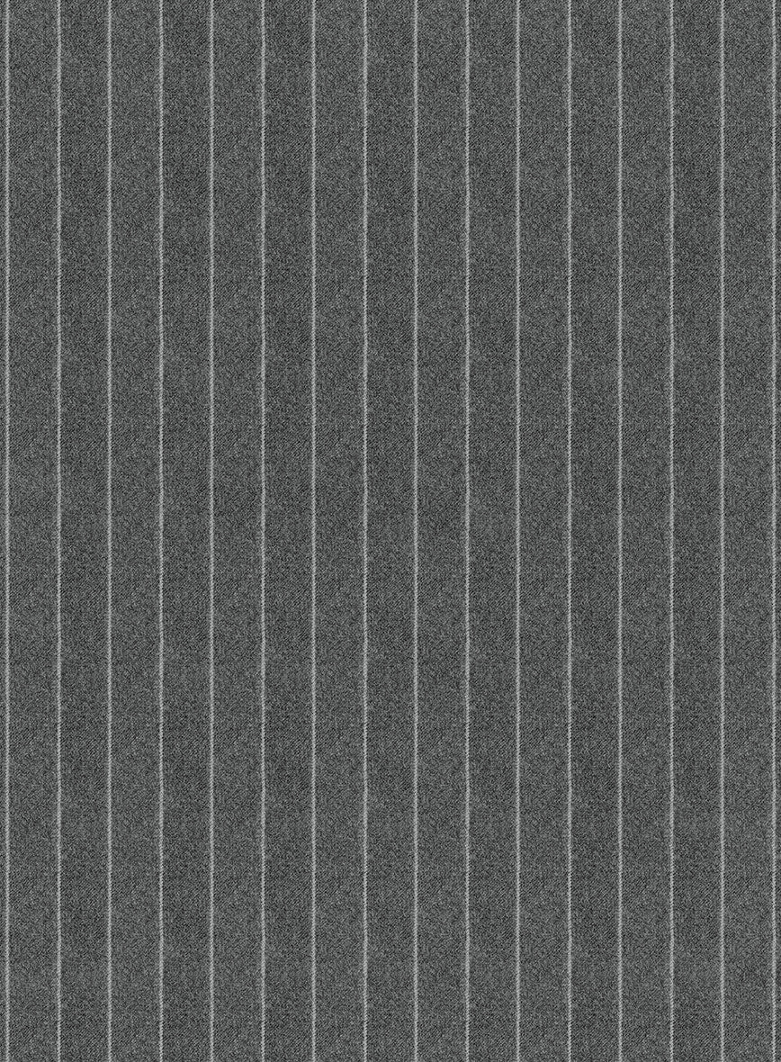 Caccioppoli Imeco Gray Wool Suit - StudioSuits