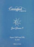 Caccioppoli Sun Dream Kiki Blue Wool Silk Suit - StudioSuits