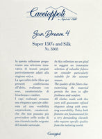 Caccioppoli Sun Dream Kiki Blue Wool Silk Jacket - StudioSuits