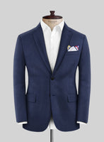 Caccioppoli Sun Dream Afarie Dark Blue Wool Suit - StudioSuits