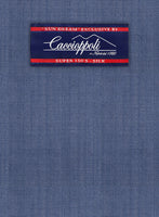 Caccioppoli Sun Dream Angres Dusk Blue Wool Jacket - StudioSuits