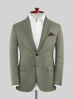 Caccioppoli Sun Dream Clasio Herringbone Wool Suit - StudioSuits