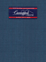 Caccioppoli Sun Dream Isano Blue Wool Jacket - StudioSuits