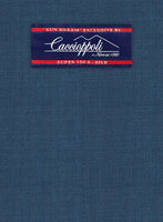 Caccioppoli Sun Dream Isano Blue Wool Pants - StudioSuits