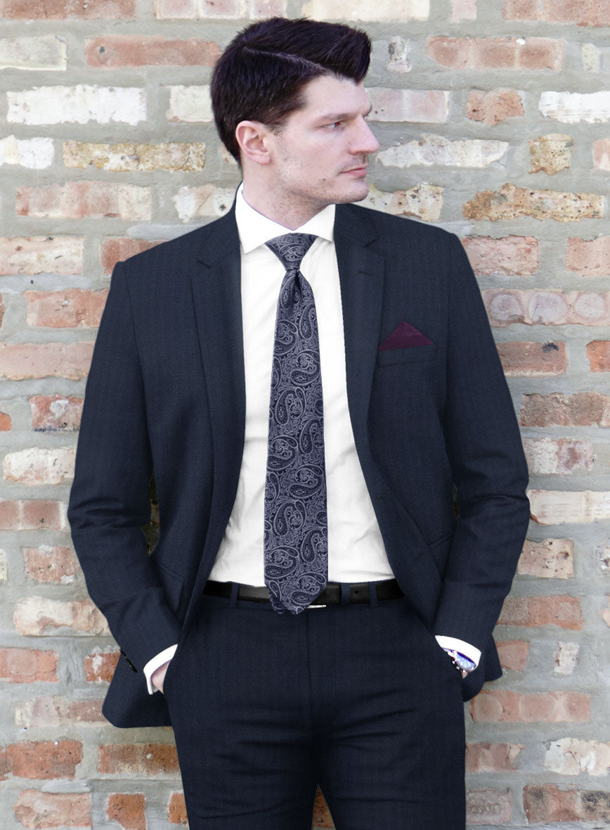 Caccioppoli Sun Dream Rogio Blue Wool Silk Jacket - StudioSuits