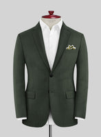 Caccioppoli Sun Dream Siuco Green Wool Jacket - StudioSuits