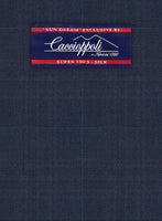 Caccioppoli Sun Dream Brinco Blue Wool Silk Jacket - StudioSuits