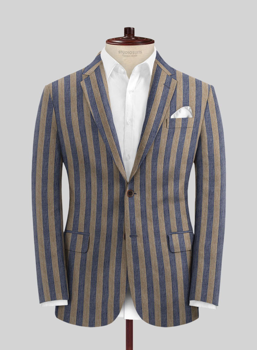 Caccioppoli Roler Linen Jacket - StudioSuits