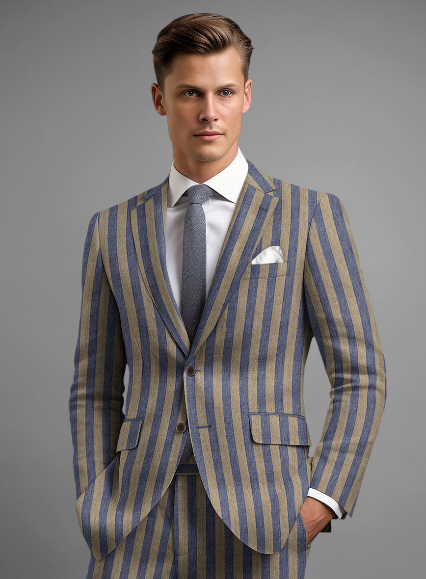 Caccioppoli Roler Linen Jacket - StudioSuits