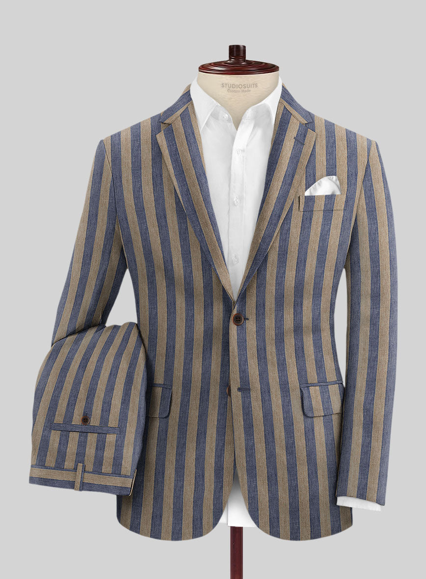 Caccioppoli Roler Linen Suit - StudioSuits