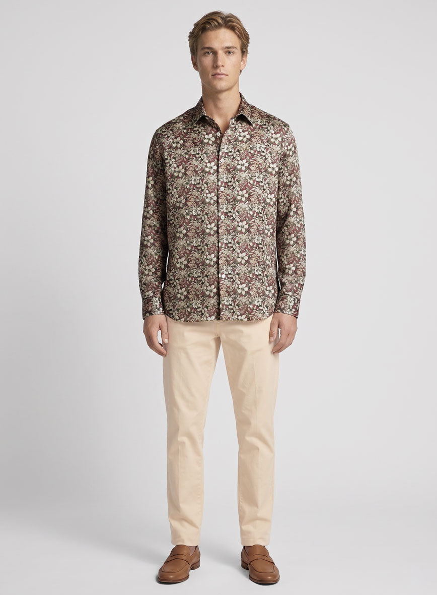 Caelio Silk Cotton Shirt - StudioSuits