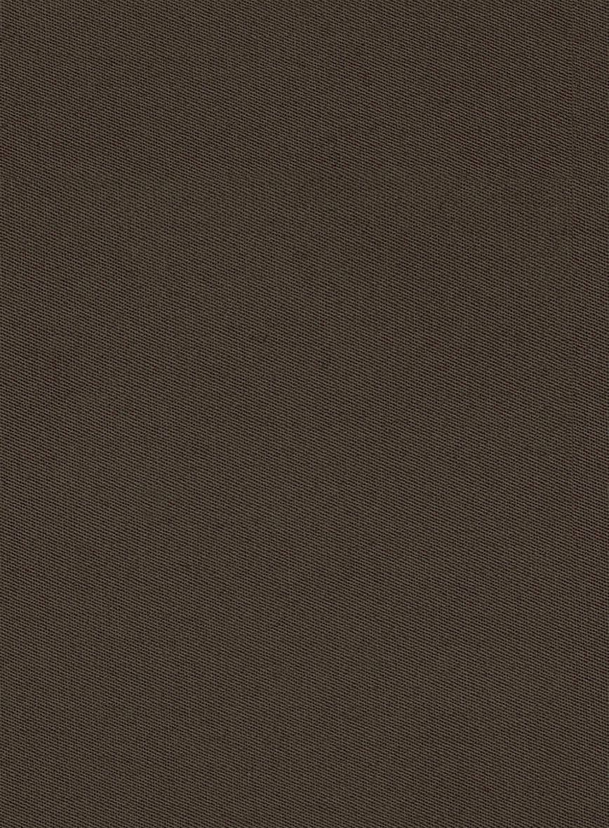 Caffe Brown Stretch Chino Shorts - StudioSuits